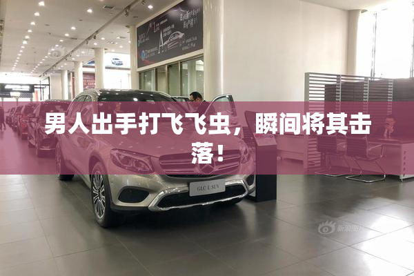 男人出手打飞飞虫，瞬间将其击落！