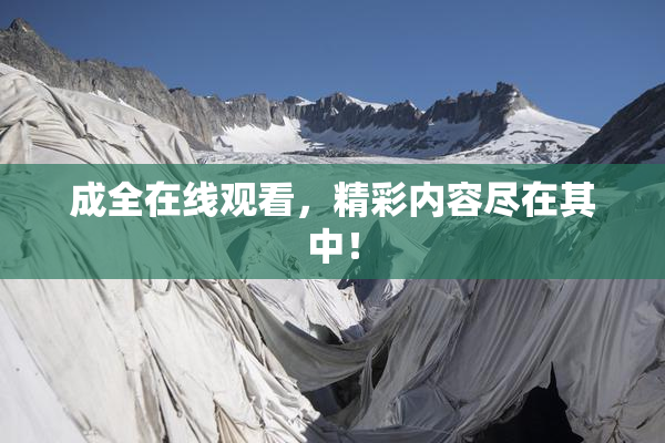 成全在线观看，精彩内容尽在其中！