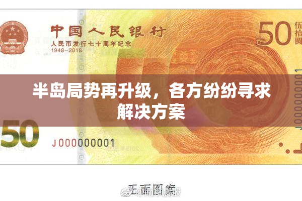 半岛局势再升级，各方纷纷寻求解决方案