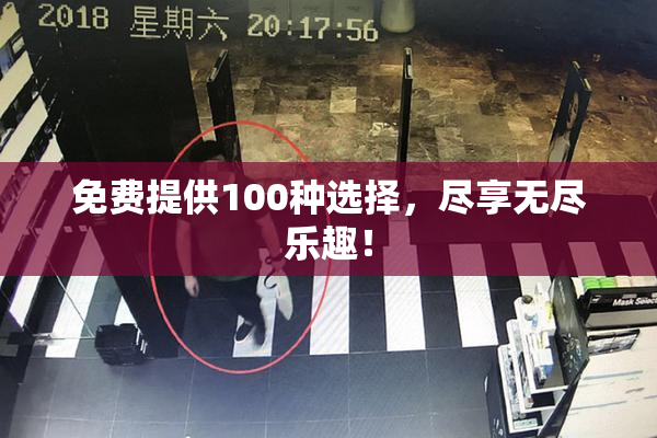免费提供100种选择，尽享无尽乐趣！