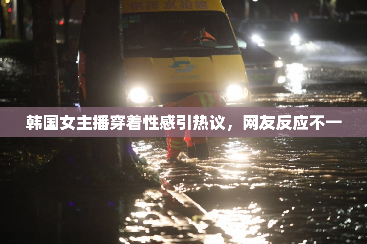 韩国女主播穿着性感引热议，网友反应不一