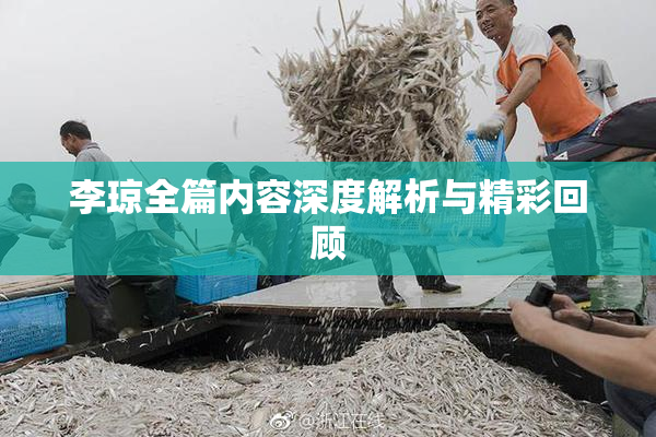 李琼全篇内容深度解析与精彩回顾
