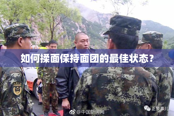 如何揉面保持面团的最佳状态？