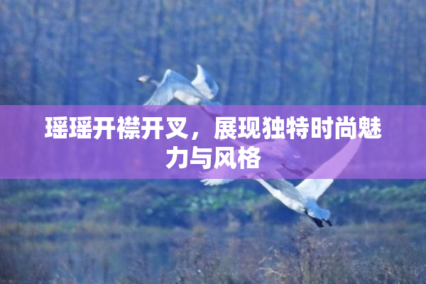 瑶瑶开襟开叉，展现独特时尚魅力与风格