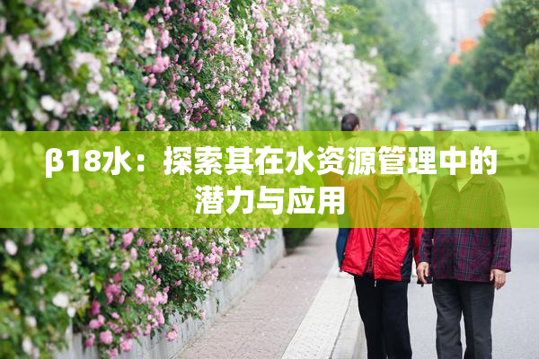 β18水：探索其在水资源管理中的潜力与应用