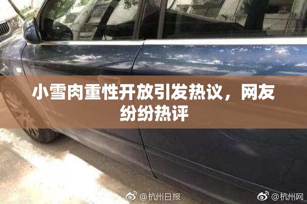 小雪肉重性开放引发热议，网友纷纷热评