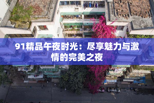 91精品午夜时光：尽享魅力与激情的完美之夜
