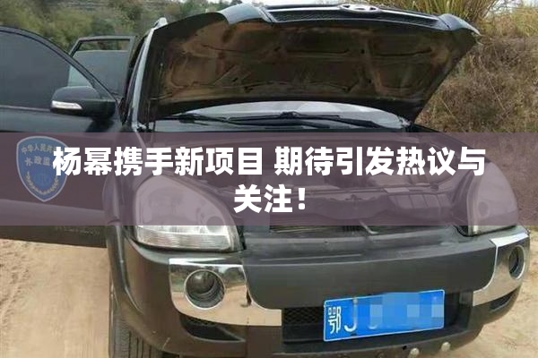 杨幂携手新项目 期待引发热议与关注！