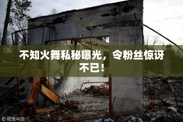不知火舞私秘曝光，令粉丝惊讶不已！