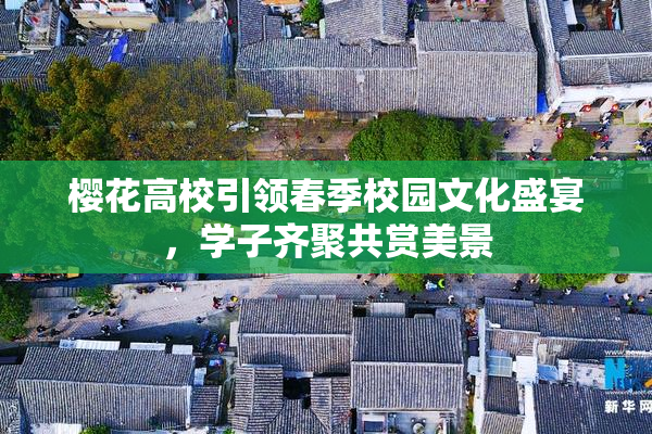 樱花高校引领春季校园文化盛宴，学子齐聚共赏美景