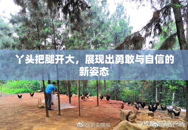 丫头把腿开大，展现出勇敢与自信的新姿态