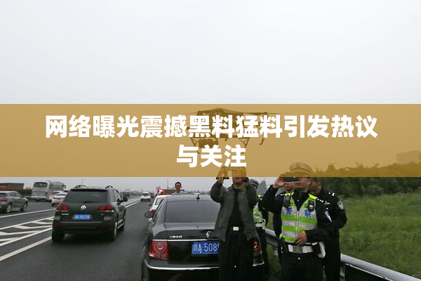 网络曝光震撼黑料猛料引发热议与关注
