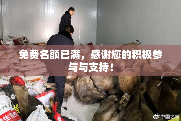 免费名额已满，感谢您的积极参与与支持！