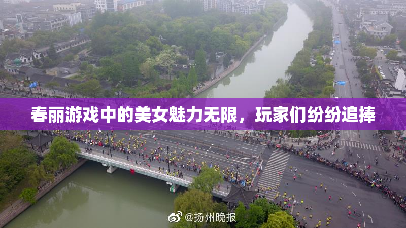 春丽游戏中的美女魅力无限，玩家们纷纷追捧