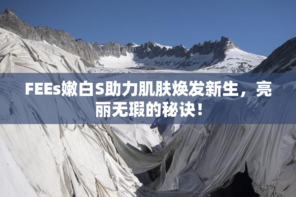 FEEs嫩白S助力肌肤焕发新生，亮丽无瑕的秘诀！