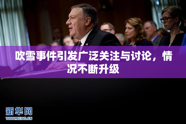 吹雪事件引发广泛关注与讨论，情况不断升级