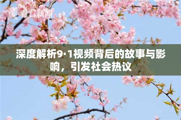深度解析9·1视频背后的故事与影响，引发社会热议