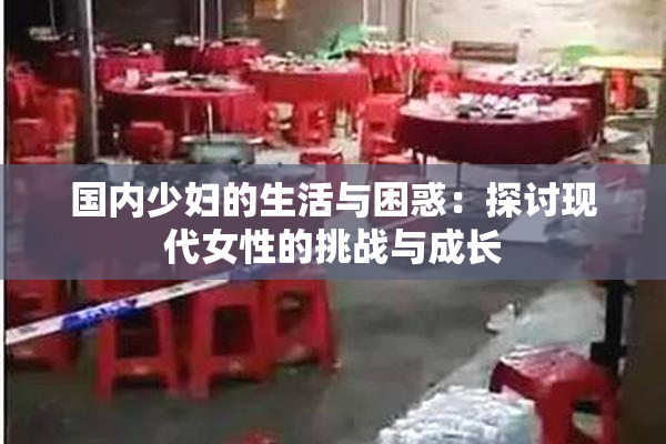 国内少妇的生活与困惑：探讨现代女性的挑战与成长