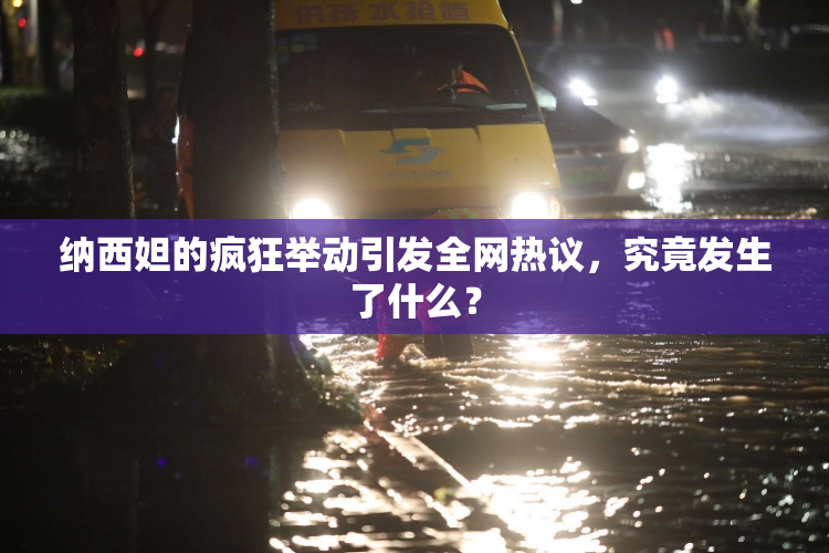 纳西妲的疯狂举动引发全网热议，究竟发生了什么？