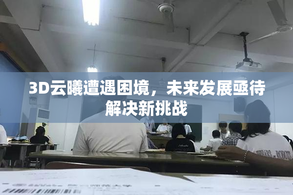 3D云曦遭遇困境，未来发展亟待解决新挑战