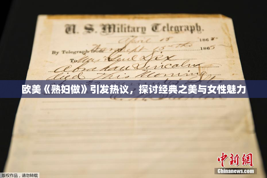 欧美《熟妇做》引发热议，探讨经典之美与女性魅力