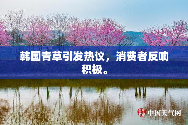 韩国青草引发热议，消费者反响积极。