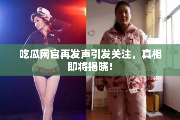 吃瓜网官再发声引发关注，真相即将揭晓！
