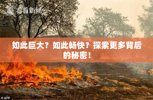 如此巨大？如此畅快？探索更多背后的秘密！