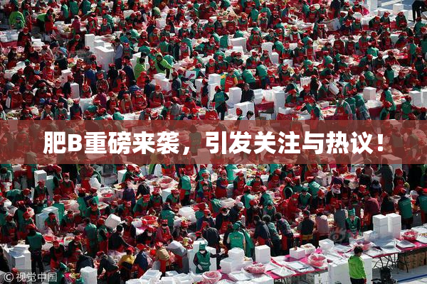 肥B重磅来袭，引发关注与热议！