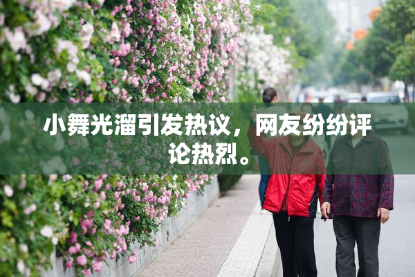 小舞光溜引发热议，网友纷纷评论热烈。