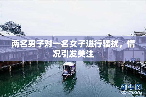 两名男子对一名女子进行骚扰，情况引发关注