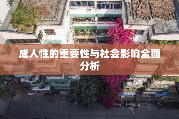 成人性的重要性与社会影响全面分析