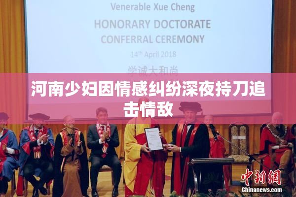 河南少妇因情感纠纷深夜持刀追击情敌