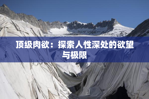 顶级肉欲：探索人性深处的欲望与极限