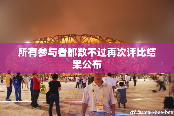 所有参与者都数不过再次评比结果公布