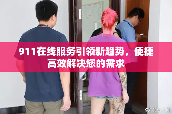 911在线服务引领新趋势，便捷高效解决您的需求