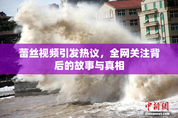 蕾丝视频引发热议，全网关注背后的故事与真相