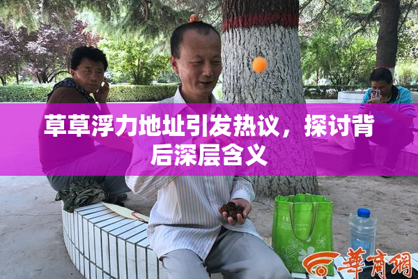 草草浮力地址引发热议，探讨背后深层含义