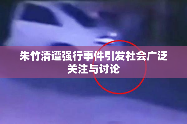 朱竹清遭强行事件引发社会广泛关注与讨论