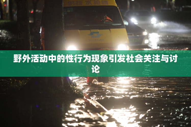 野外活动中的性行为现象引发社会关注与讨论