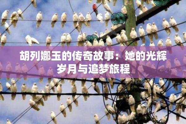 胡列娜玉的传奇故事：她的光辉岁月与追梦旅程