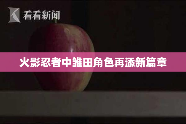 火影忍者中雏田角色再添新篇章