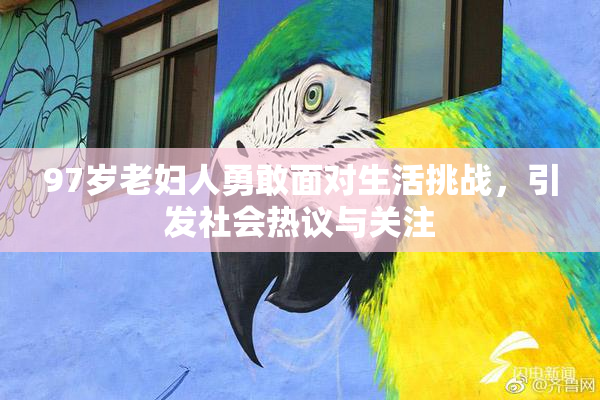 97岁老妇人勇敢面对生活挑战，引发社会热议与关注