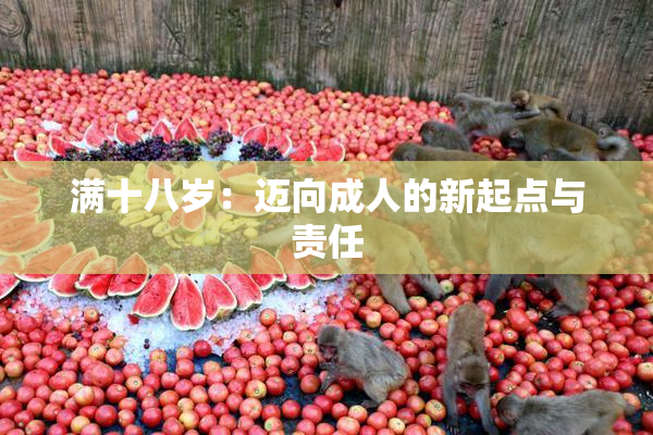 满十八岁：迈向成人的新起点与责任