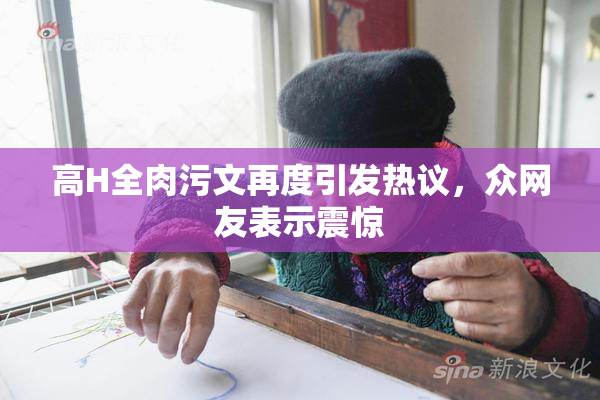高H全肉污文再度引发热议，众网友表示震惊