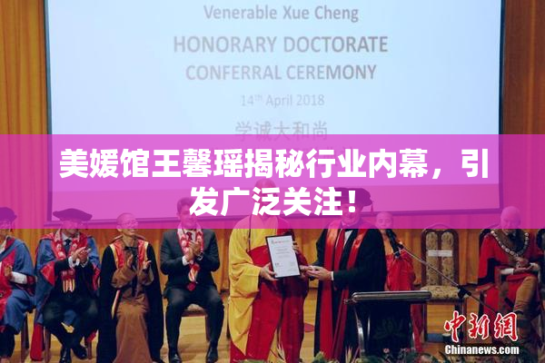 美媛馆王馨瑶揭秘行业内幕，引发广泛关注！