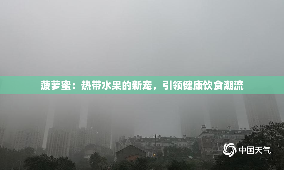 菠萝蜜：热带水果的新宠，引领健康饮食潮流