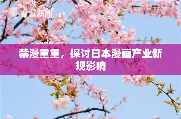 禁漫重重，探讨日本漫画产业新规影响