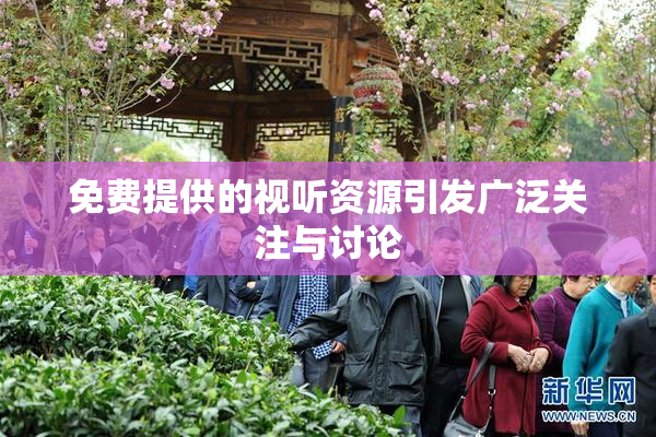 免费提供的视听资源引发广泛关注与讨论