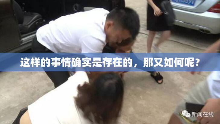这样的事情确实是存在的，那又如何呢？
